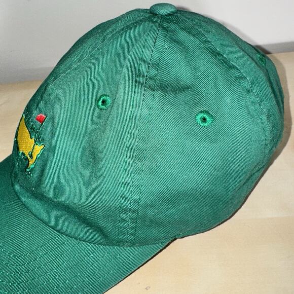 The Masters Hat Cap Adjustable Green American Needle Golf Augusta National - Picture 5 of 11
